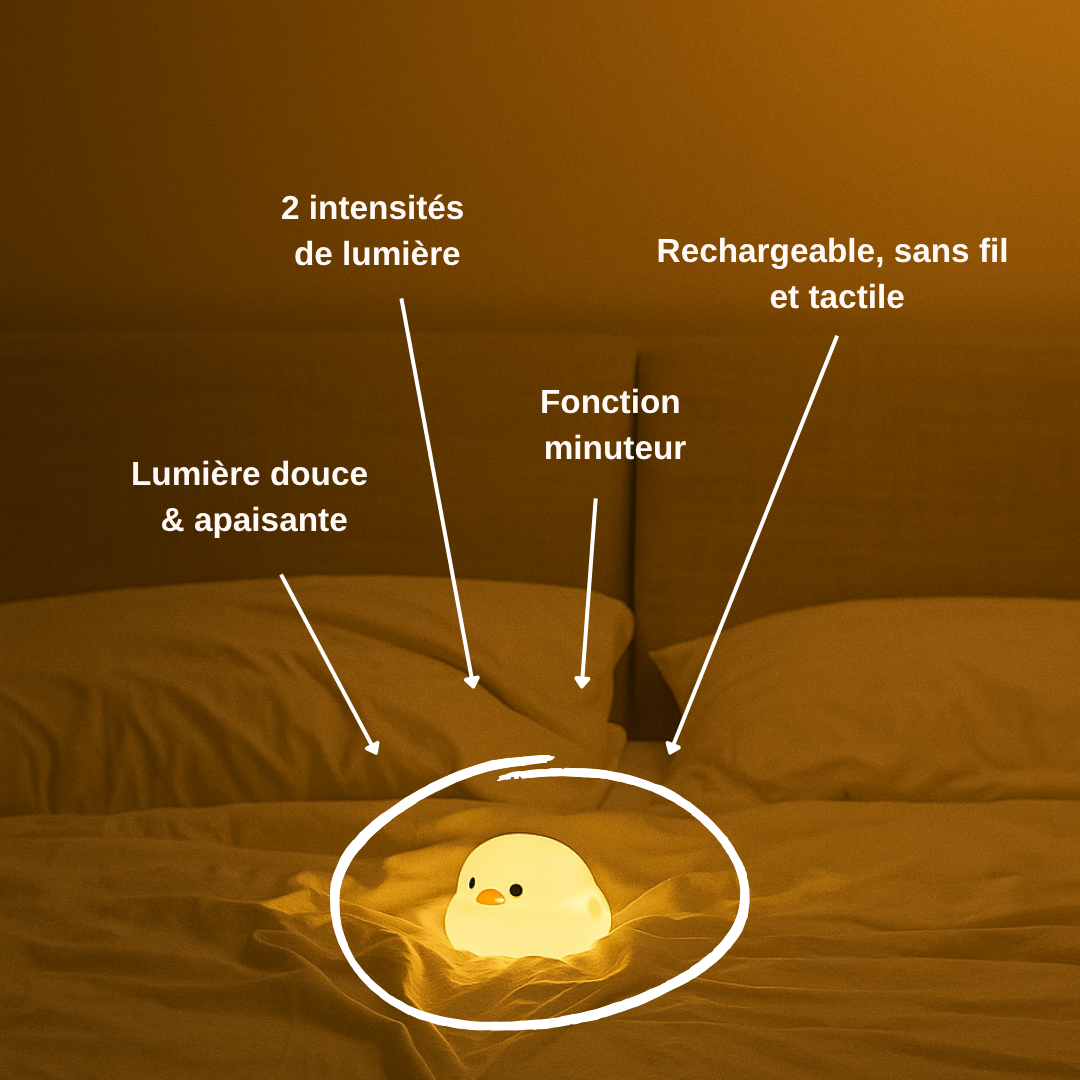 Veilleuse Canard debout