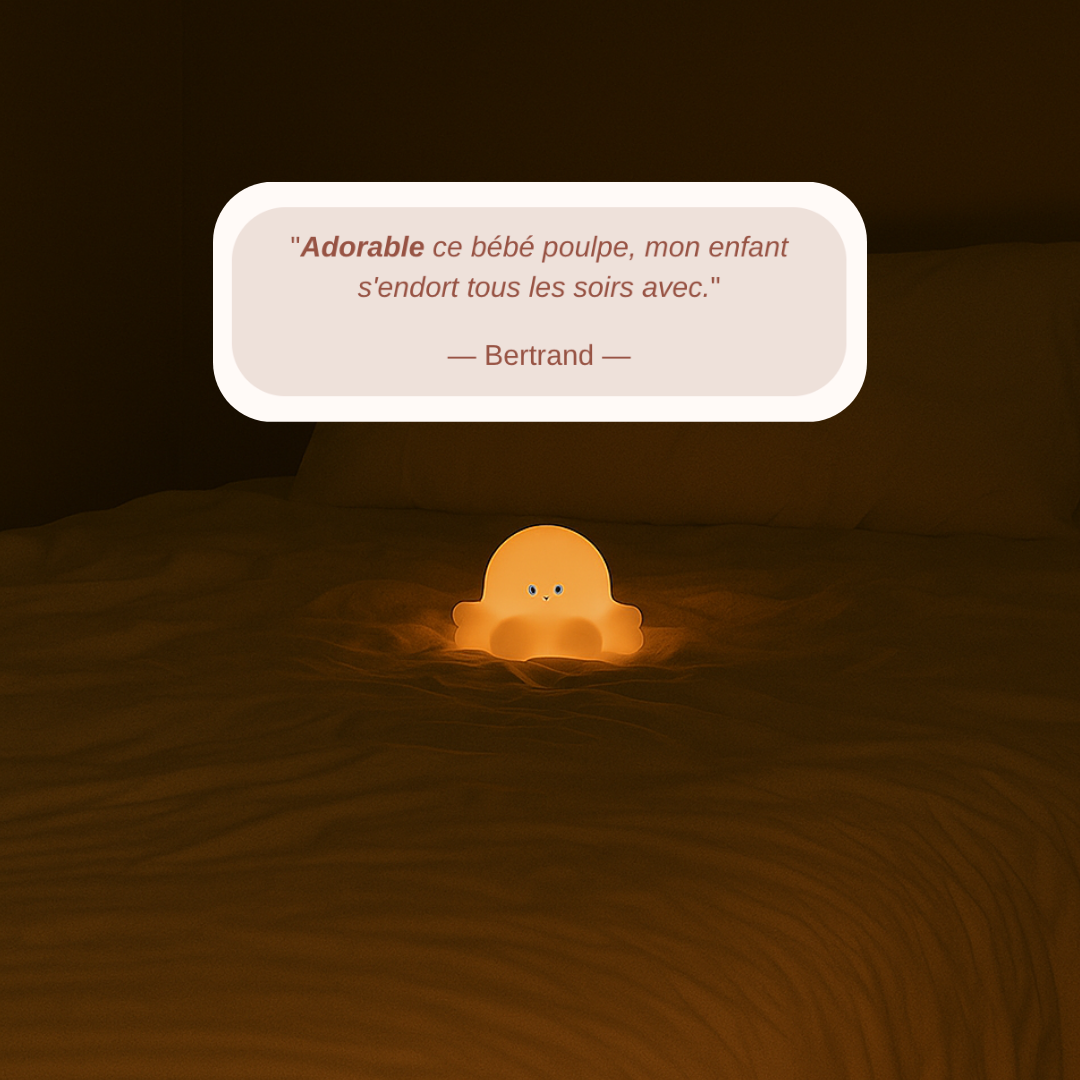 Veilleuse Poulpe
